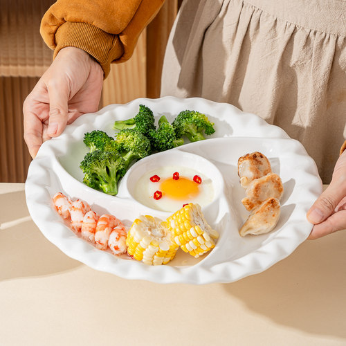 高温陶瓷蒸盘风车多格盘