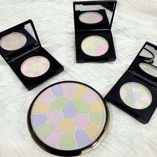 包邮！雅莉格丝E大饼小样欢颜蜜粉饼e大饼散粉定妆试用