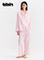 TBH BRUTALIST HOME TENCEL COTTON STRIPED LOUNGEWEAR SET CAN BE WORN OUTSIDE PAJAMAS WOMENS 2024 NEW FOUR SEASONS