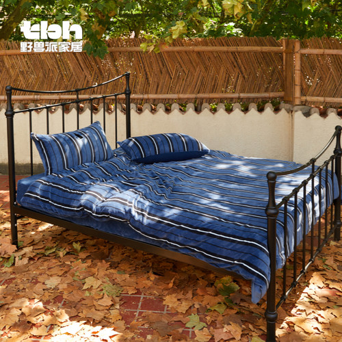 tbh野兽派家居法兰绒套件