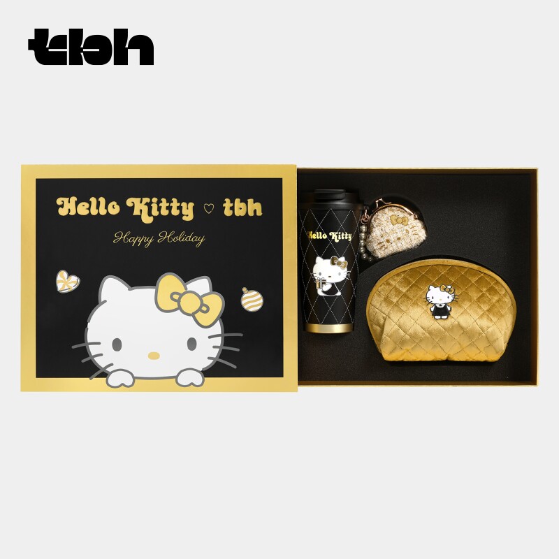 tbh野兽派家居Hello Kitty宝贝相伴礼盒保温杯挂件套装送人礼物