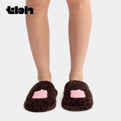 tbh野兽派保暖舒适毛绒拖鞋