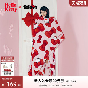 Kitty法兰绒盖毯沙发盖毯办公室午睡毯 tbh野兽派家居三丽鸥Hello