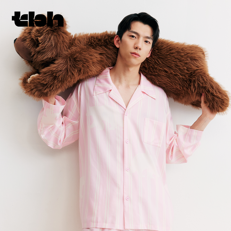 tbh野兽派家居天丝棉家居服套装