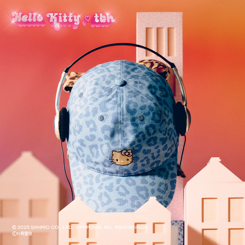 tbh野兽派蝴蝶结绑带鸭舌帽