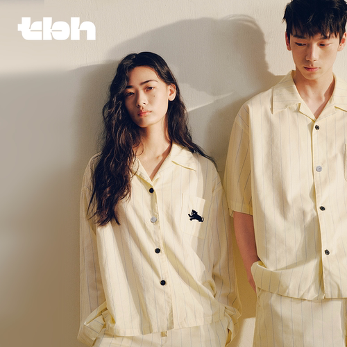 tbh野兽派家居天丝棉家居服套装