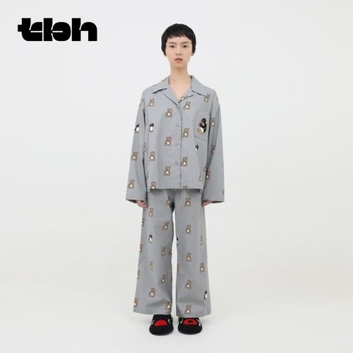 tbh野兽派家居全棉法兰绒睡衣