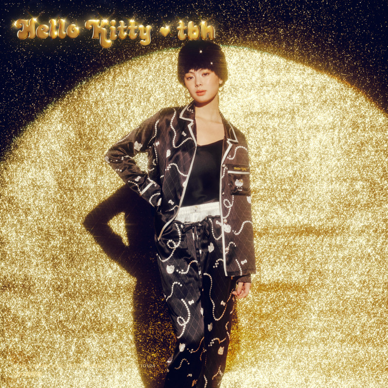 tbh野兽派真丝家居服长款套装