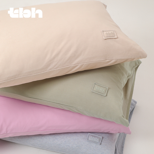 tbh野兽派家居针织莫代尔棉枕套