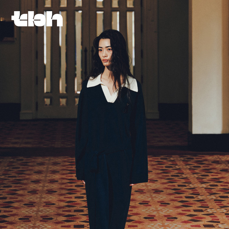 tbh野兽派针织家居睡袍