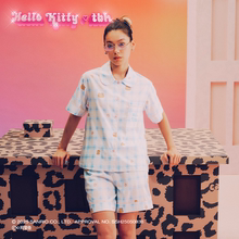 tbh野兽派家居Hello Kitty天丝棉家居服套装可外穿女士睡衣夏