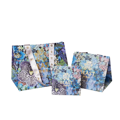 tbh野兽派家居新款莫奈花园纸袋