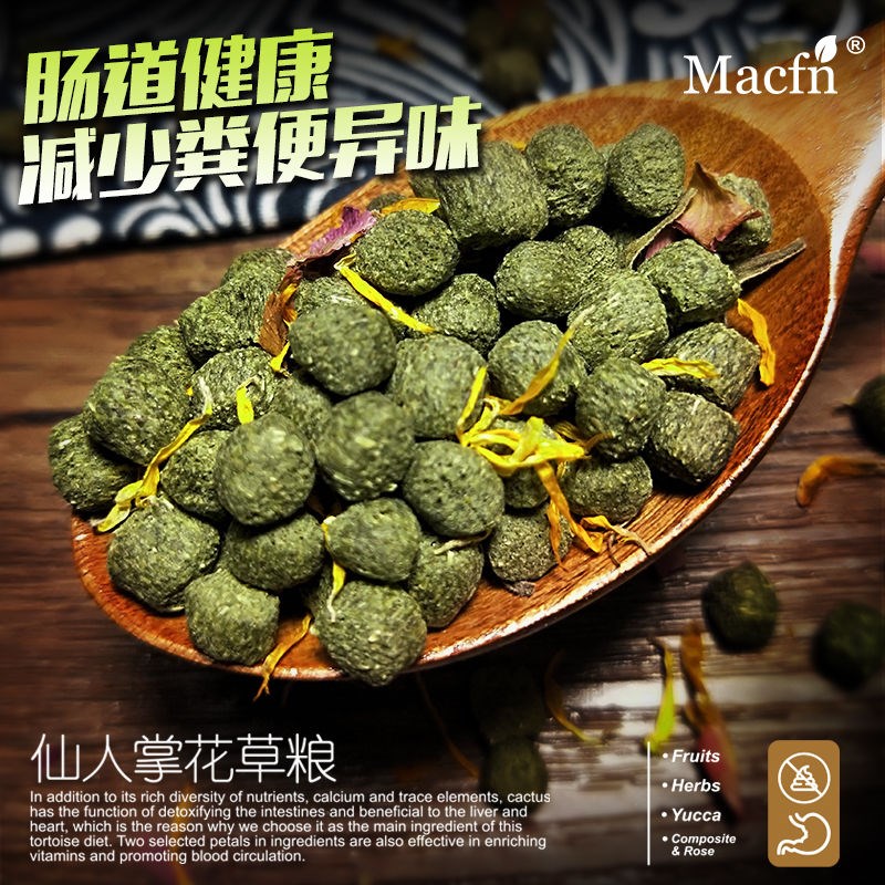 macfn爬宠陆龟粮水果粮仙人掌