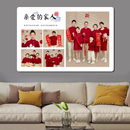 相框摆台定制洗照片做成水晶打印加挂墙相片制作全家福相框全放大