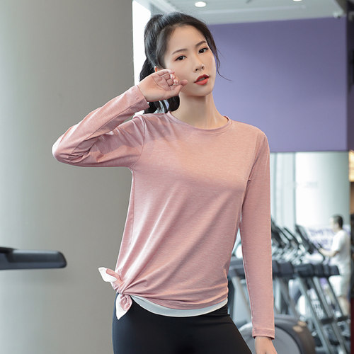 胖mm跑步t恤布米拉健身上衣女