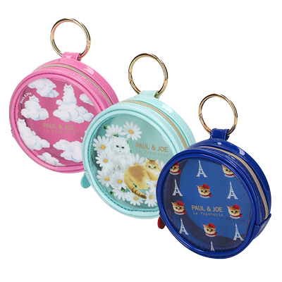 法国PAULJOE圆形拉链收纳挂包