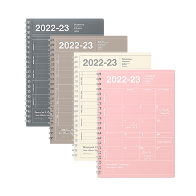 MARKS春季竖式线圈月记笔记手帐