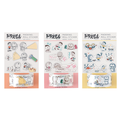 GreenFlash哆啦A梦卷式贴纸