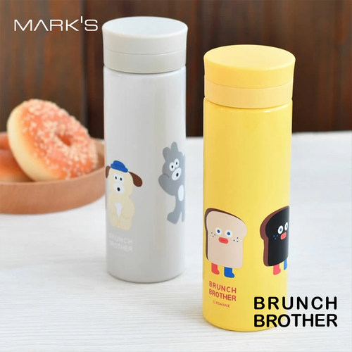 MARK'S BRUNCHBROTHER联名系列双层真空不锈钢保温杯340ml
