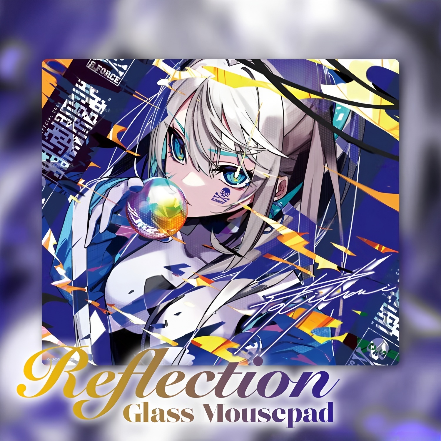 AMICISReflection玻璃鼠标垫