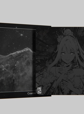 Wraith Cosmic V2邪恶版二次元玻璃鼠标垫超大号电竞游戏FPS专用