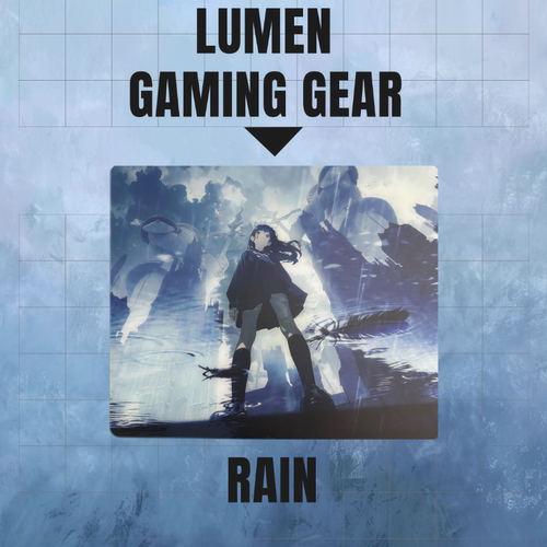 LUMENRAIN无涂层钢化玻璃鼠标垫