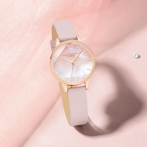 新品oliviaburton手表女满天星