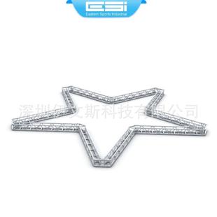 背景架婚庆星星心型架铝合金灯光舞台架高质量厂家直销TUV工厂