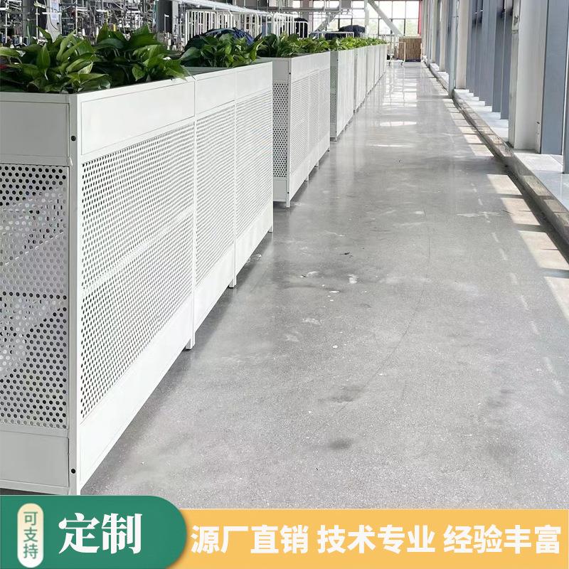 车间办公室餐厅隔断墙形象置物架分隔离柜绿植护栏花架装饰台优惠