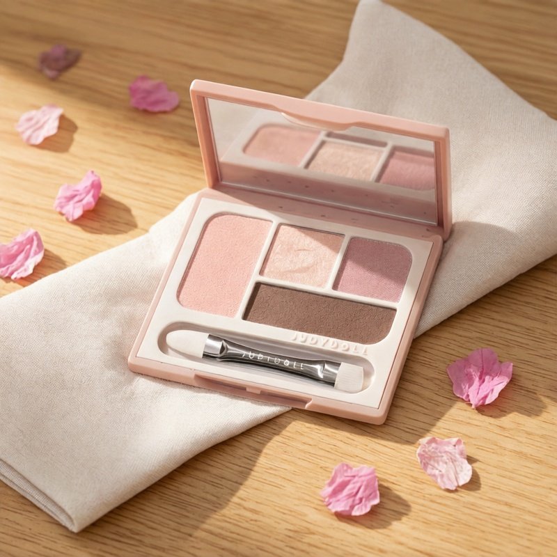 judydoll橘朵卧蚕盘提亮下四色眼影盘眼线爱豆卧蚕彩妆综合盘粉质,彩妆/香水/美妆工具,眼影,淘宝优惠券,粉丝福利购,淘宝优惠卷