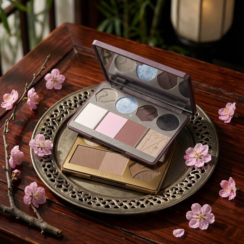 Girlcult/构奇面部综合盘江湖系修容盘紫薇星哑光高光腮红一体盘,彩妆/香水/美妆工具,高光,淘宝优惠券,粉丝福利购,淘宝优惠卷