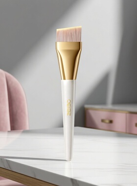 粉底刷超薄平头斜角刀锋刷子无痕韩国化妆师遮瑕粉底液化妆刷打底