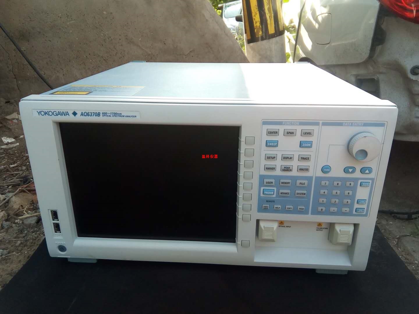 回收销售Yokogawa 横河 AQ6370B，AQ6370c AQ6370D光谱分析仪