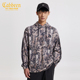 数字刺绣连帽卫衣24秋新款 商场同款 卡宾男装 宽松上衣H3243164004