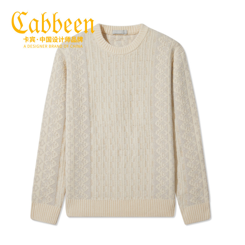 卡宾都市 | 长袖线衫2251107004,男装,针织衫/毛衣,淘宝优惠券,粉丝福利购,淘宝优惠卷