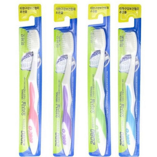 韩国原装正品 进口2080微细牙刷家庭组合去烟渍牙黄清洁深层 10支