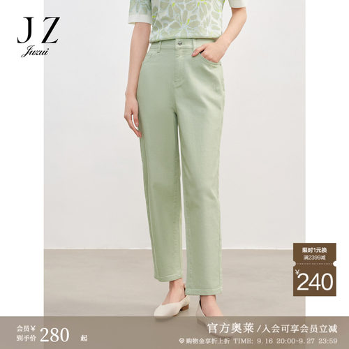 舒适随性 个性百搭 纹理清晰 弹力牛仔