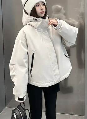 2024冬季新款90白鸭绒户外羽绒服