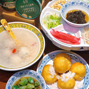 老北京磁器口锦芳元宵小吃豆汁儿驴打滚艾窝窝什锦元宵代购顺丰