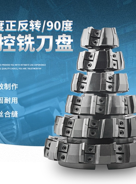 可转位铣刀盘平面铣刀盘125/160/200/250/315龙门铣 大力铣飞刀盘