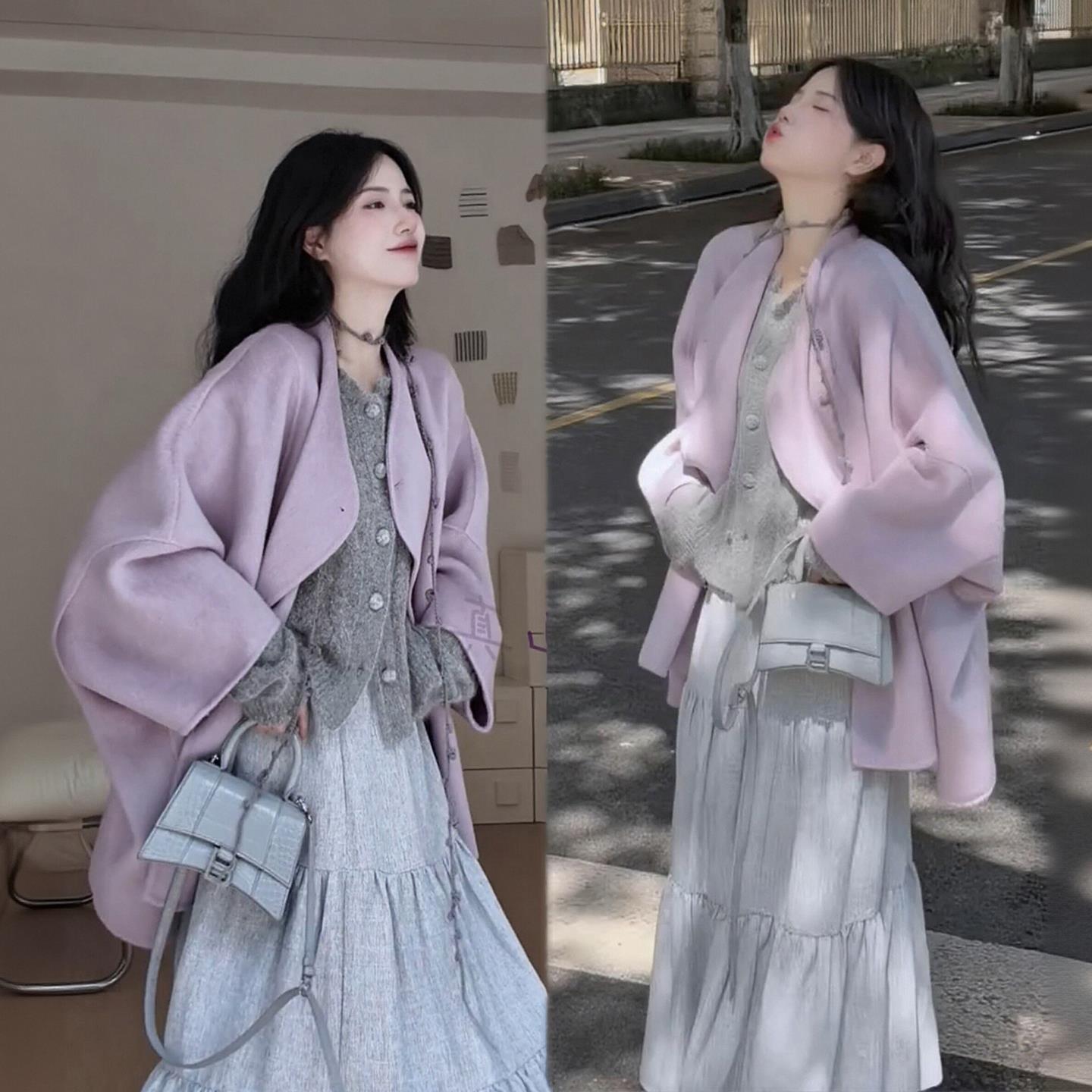 秋冬ootd穿搭一整套温柔