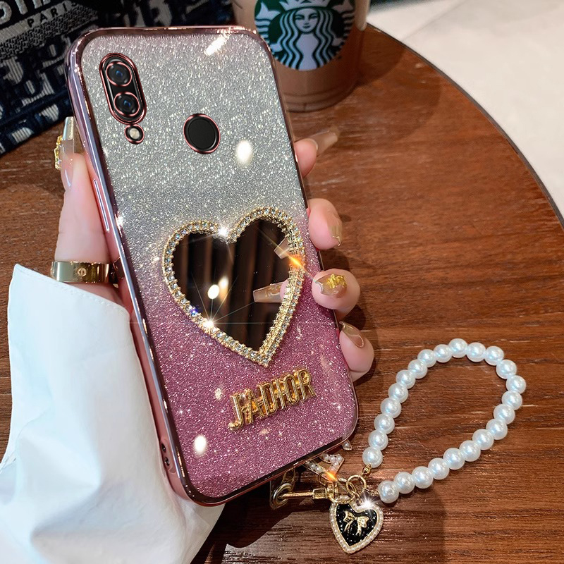 华为畅享9plus手机壳JKM-AL00b保护套畅亨9puls镜子9P全包边软壳