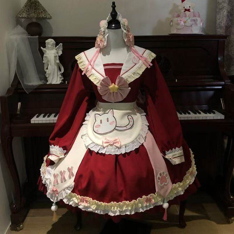 北萌喵星语全款预约新甜美可爱长袖连衣裙洛丽塔,模玩/动漫/周边/娃圈三坑/桌游,lolita洛丽塔连衣裙,淘宝优惠券,粉丝福利购,淘宝优惠卷