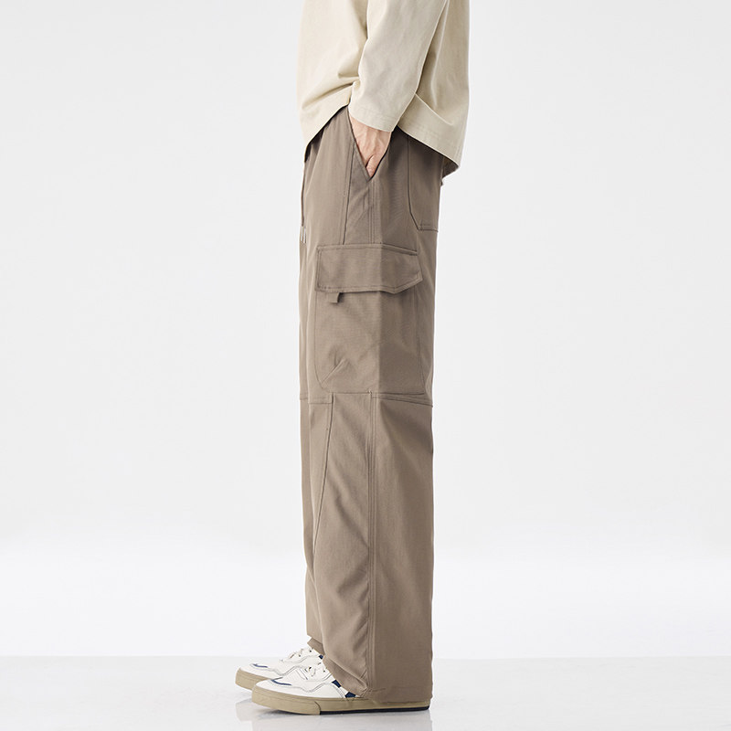 秋冬季男士宽松直筒休闲运动裤卫裤户外工装裤加肥加大码美式裤子,男装,休闲裤,淘宝优惠券,粉丝福利购,淘宝优惠卷