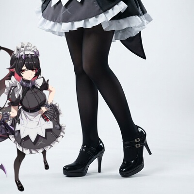 绝区零 鲨鱼娘艾莲乔cosplay鞋维多利亚家政女仆丽娜cos鞋子现货