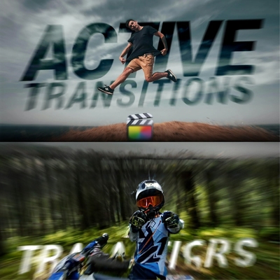 FCPX插件 Active Transitions 62种时尚炫酷视频无缝转场预设