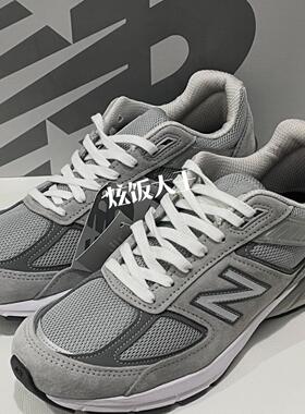 New Balance NB美产 990V5系列元祖灰男女低帮复古慢跑鞋M990GL5