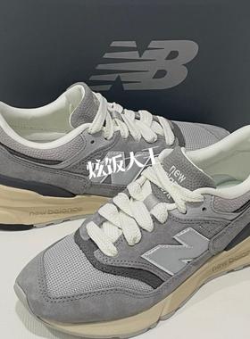 New Balance NB997R系列灰色复古跑鞋低帮男女百搭休闲鞋 U997RHA