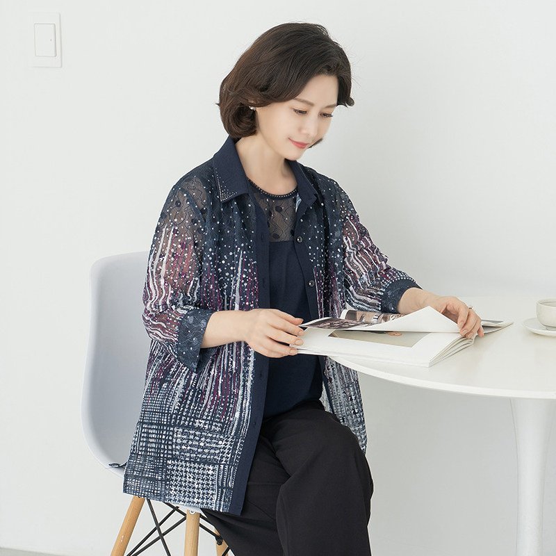 2025韩国进口春新中老年女装