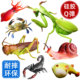 昆虫玩具仿真昆虫螳螂玩具硅胶虫子壁虎蜥蜴蜗牛动物模型儿童认知